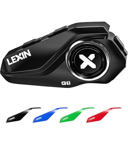Amazon.com: LEXIN Motorcycle Audio Set for Helmet Bluetooth
